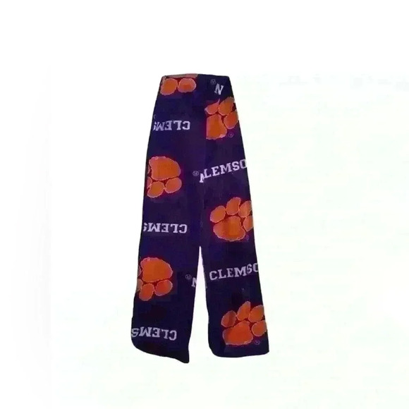 NWT Clemson Flannel Scarf - Picture 1 of 2